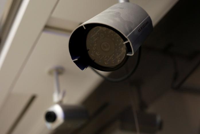 Products of Taiwanese surveillance camera maker AV Tech Corp are seen at its showroom in Taipei, Taiwan November 1, 2016. (REUTERS/Tyrone Siu)
