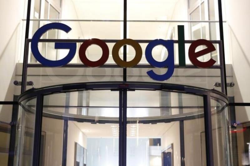 The Google logo at the entrance of Google Germany headquarters in Hamburg, Germany July 11, 2016. Reuters/Morris Mac Matzen
