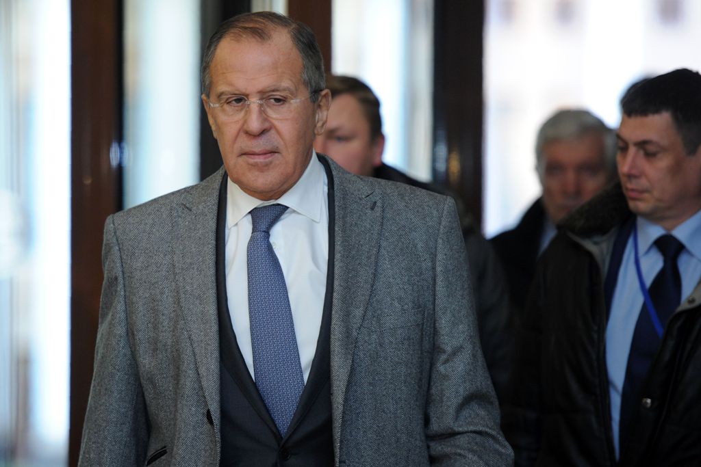Russian Foreign Minister Sergei Lavrov. / AFP.