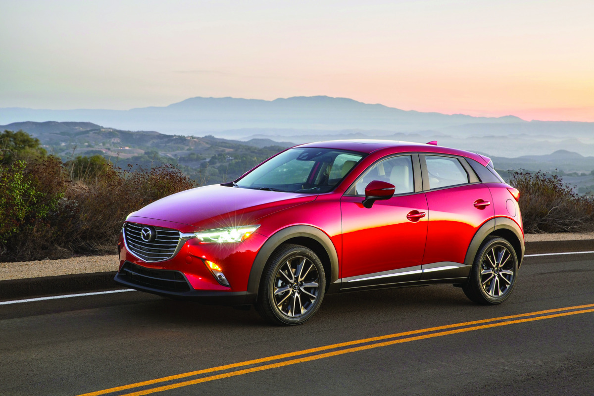 The newly launched Mazda CX-3-Dynamic model.