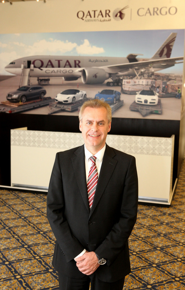 Ulrich Ogiermann, Chief Officer Cargo, Qatar Airways.  