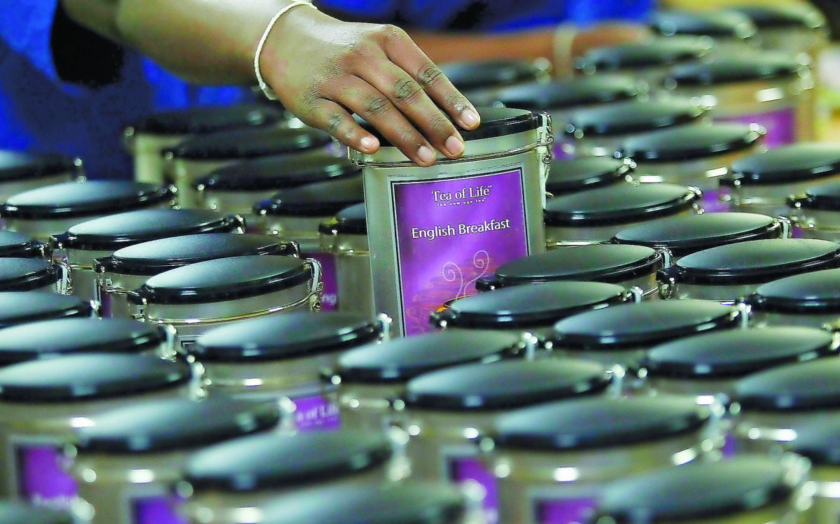 Molten copper being poured at the KGHM Copper and Precious Metals smelter and processing plant in Glogow, Poland.