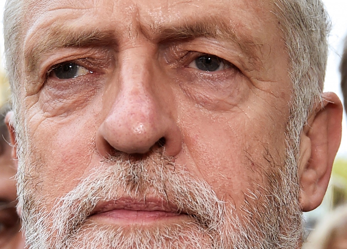 Labour leader Jeremy Corbyn, a veteran socialist, was re-elected in September after a challenge from one of his lawmakers that exposed sharp divisions between the party’s elected representatives and grassroots supporters. This photo shows Corbyn addresses