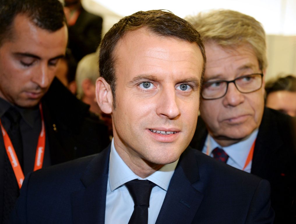 (FILES) Emmanuel Macron  AFP / ERIC PIERMONT
