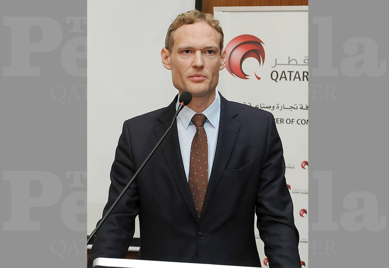 Christophe Payot, Ambassador of Belgium to Qatar.