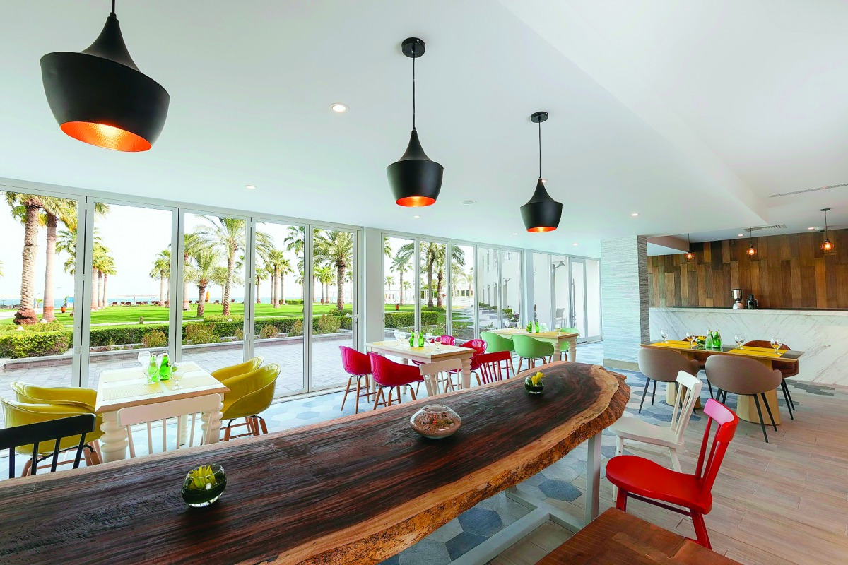 One of the facilities at Sealine Beach Resort.