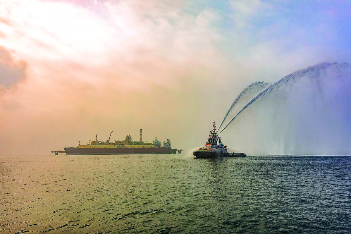 RasGas’ Al Marrouna vessel arrives at the Adriatic LNG Terminal, marking the 500th cargo delivery for the world’s first offshore gravity-based LNG regasification terminal.