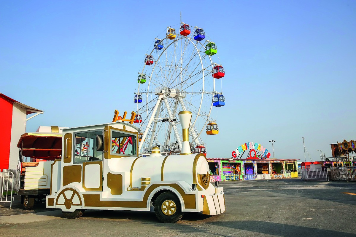 A view of the Magical Festival Village located within the Cultural Village - Katara.