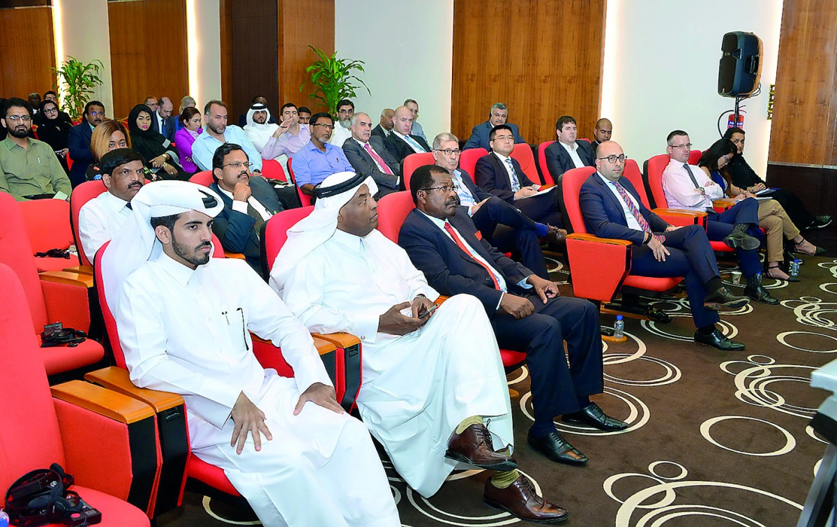 Officials at the event.