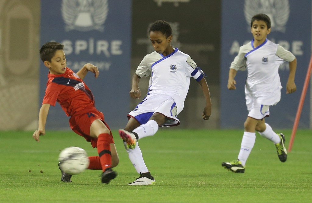 One of Aspire Academy's U-12 Matches.