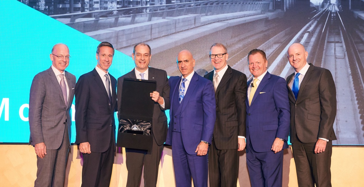 Marriott Middle East & Africa Senior Leadership Team (FROM RIGHT TO LEFT): Neal Jones – Chief Sales & Marketing Officer; Philip Bryson – Senior Vice President Middle East and North Africa; Mark Satterfield – Chief Operating Officer, Africa; Alex Kyriakidi