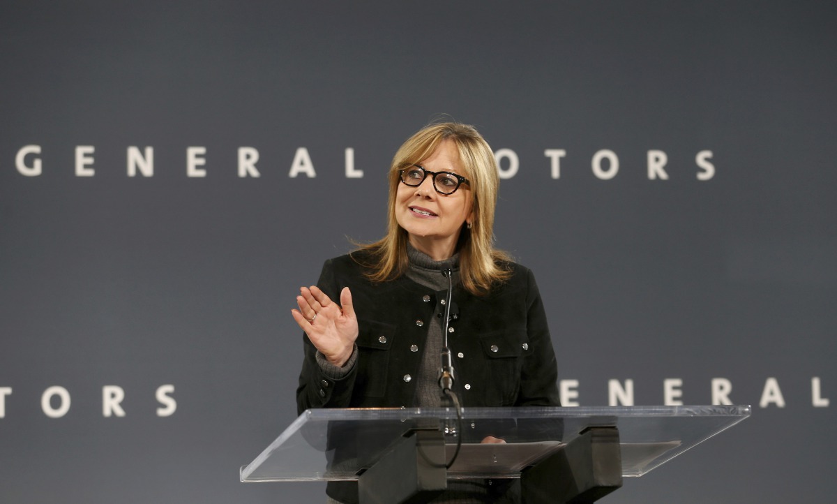 General Motors Chairman and CEO Mary Barra (REUTERS / Rebecca Cook) 