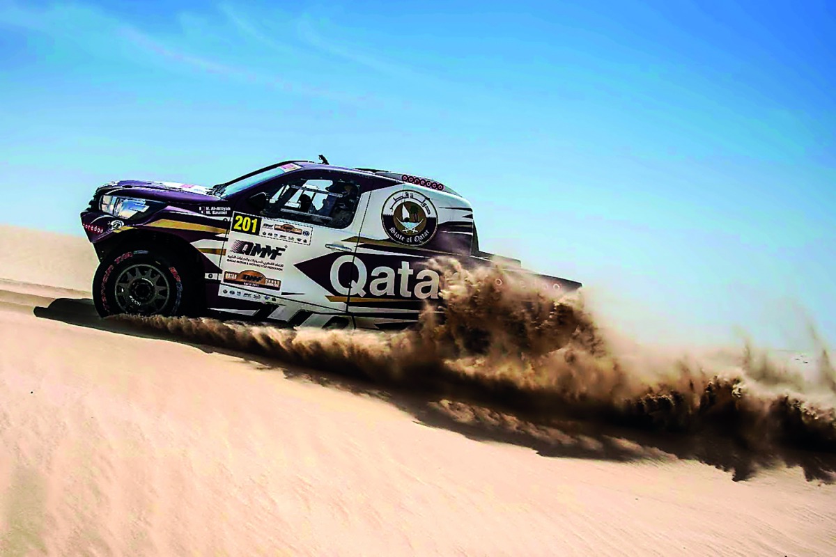 Qatar's Nasser Saleh Al Attiyah and his French navigator Matthieu Baumel are in excellent form after winning last weekend’s FIA special stage round of the Middle East rally series in Jordan.