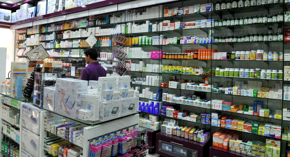 A chemist at a pharmacy in Doha. Pic: Kammutty VP / The Peninsula