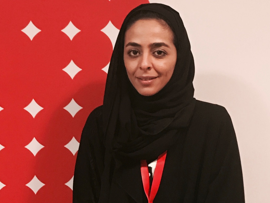 File picture of Manar Khalifa Al Muraikhi, Director of Community & Public Relations, Ooredoo Qatar. 