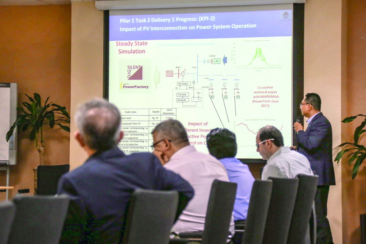 Researchers during workshop.