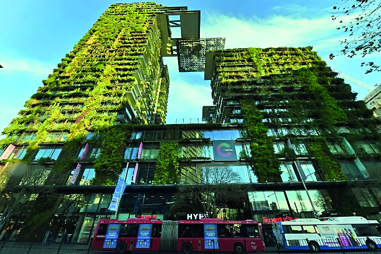 A retail and residential development in Sydney.
