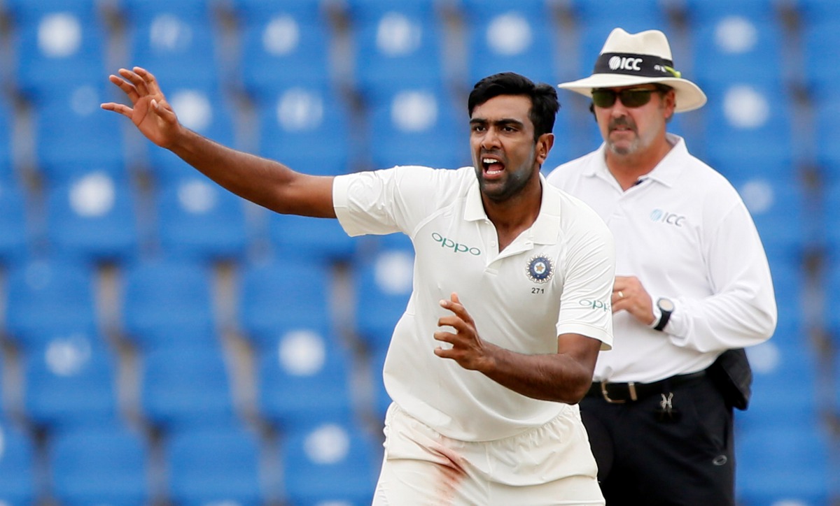 India's Ravichandran Ashwin in action. (REUTERS/Dinuka Liyanawatte)