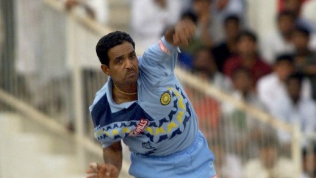 Former Indian spinner Sunil Joshi (AFP photo)
