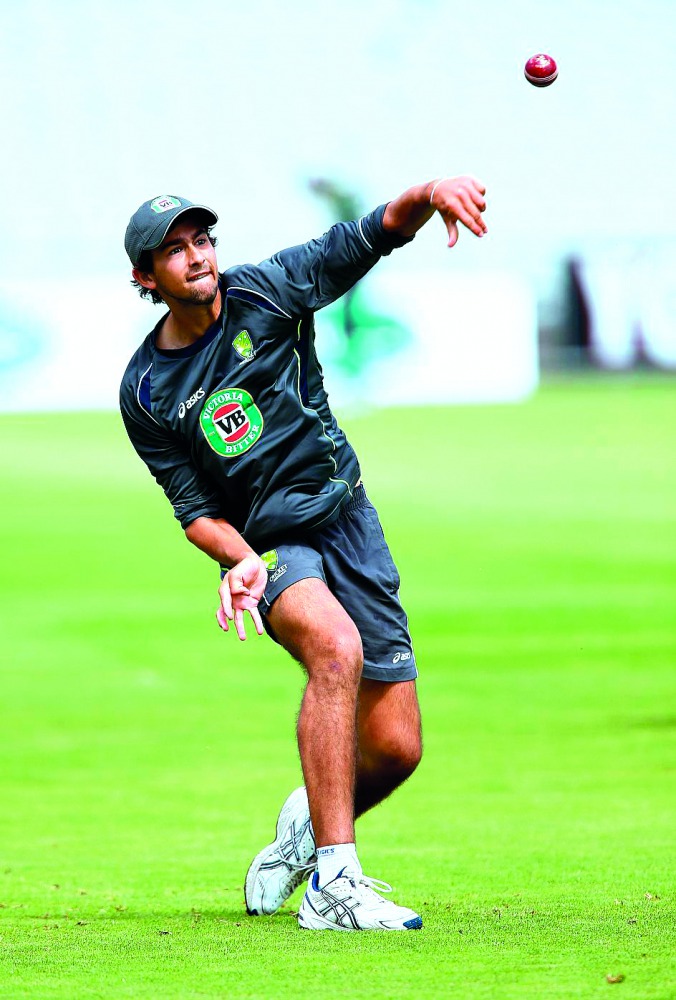 The 23-year-old Australian  left-arm  spinner Ashton Agar.