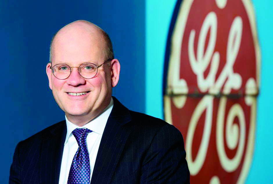 General Electric Co's incoming chief executive John Flannery is shown in this undated handout photo provided June 12, 2017. Courtesy General Electric/Handout via REUTERS