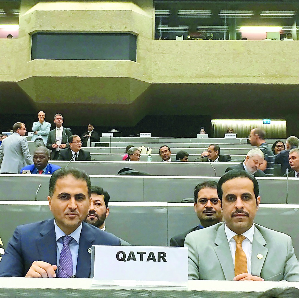 Qatar’s delegation at the Conference of the Parties to the Minamata Convention on Mercury.