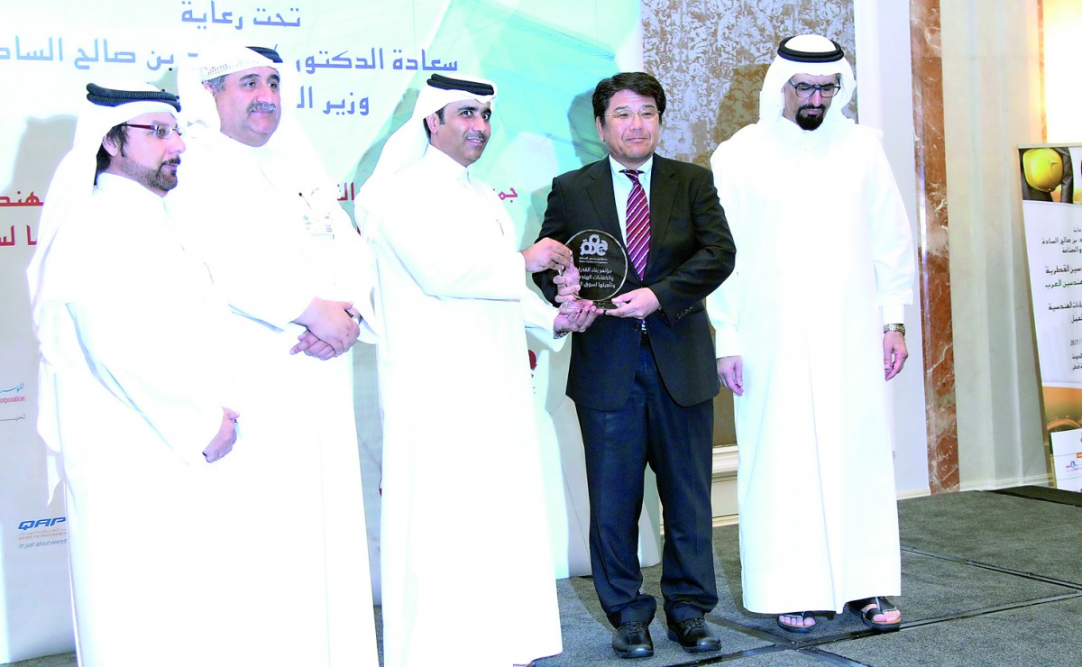 Officials during the three-day conference on building engineering capabilities and competencies, yesterday. 