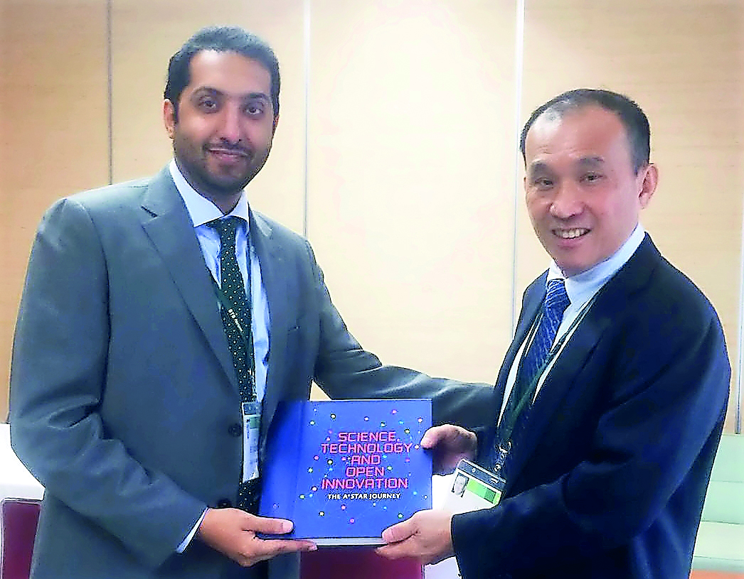 Dr. Hamad Al Ibrahim, Executive Vice-President, QF R&D, and Lim Chuan Poh, Chairman, Agency for Science, Technology and Research, Singapore, at the STS Forum’s 14th Annual Meeting in Japan.
