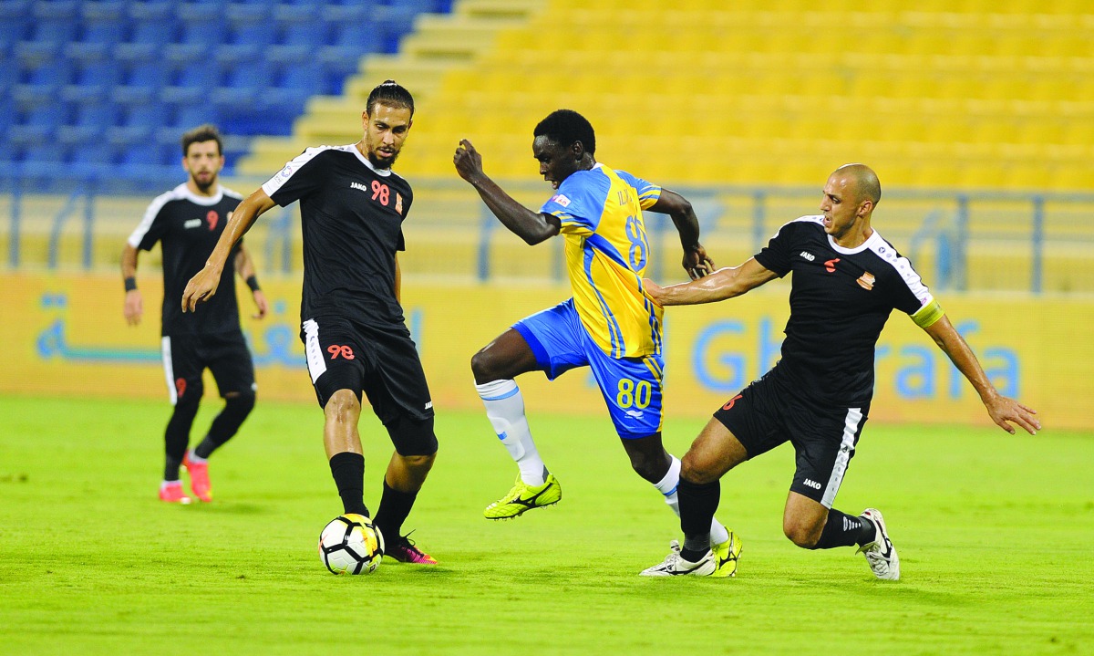 Umm Salal’s midfielder Youssef Sekour in action during their QNB Stars League Round-three match against Al Gharafa in this file photo. Picture: Abdul Basit/The Peninsula