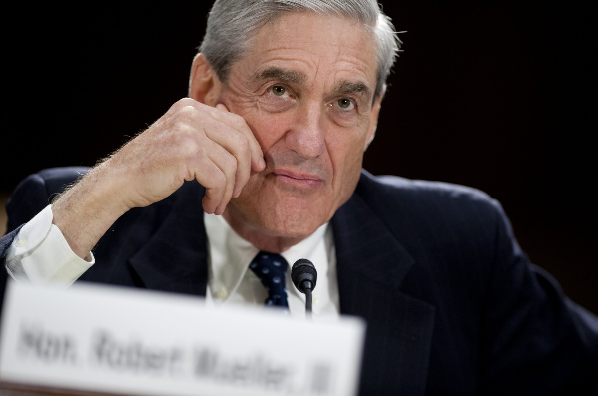 This file photo taken on June 19, 2013 shows then Federal Bureau of Investigation (FBI) Director Robert Mueller testifying before the US Senate Judiciary Committee on oversight during a hearing on Capitol Hill in Washington, DC. AFP / Saul Loeb