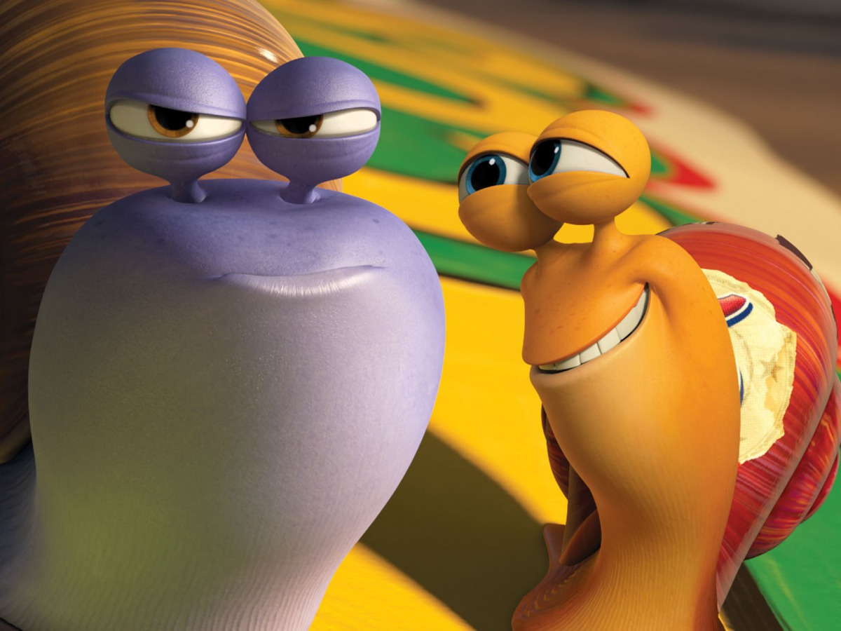 A still from the movie Turbo 
