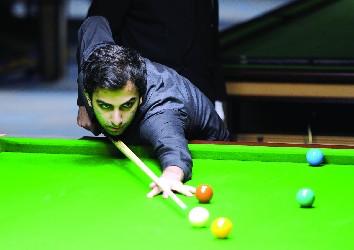 Indian cueist Pankaj Advani clinched his 17th world title in Doha yesterday. 
