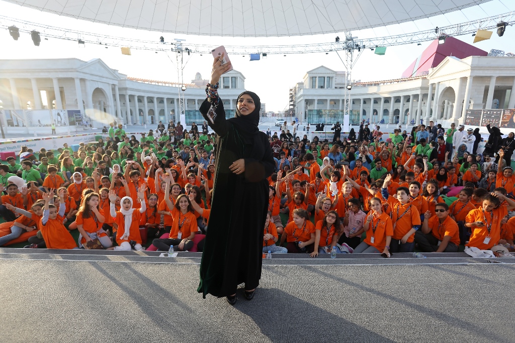 DFI CEO and Ajyal Festival Director, Fatma Al Remaihi at the Jurors Open.
