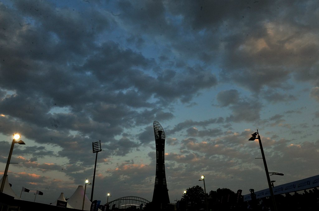 Cloudy Sky over the Aspire Park. Photo by Kammutty VP / File photo