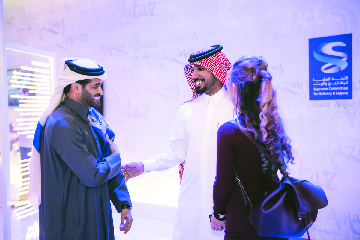 SC Secretary-General Hassan Al Thawadi and other participants  at the launch of the Year of Culture Qatar – Russia 2018, which took place at a ceremony in Moscow,.