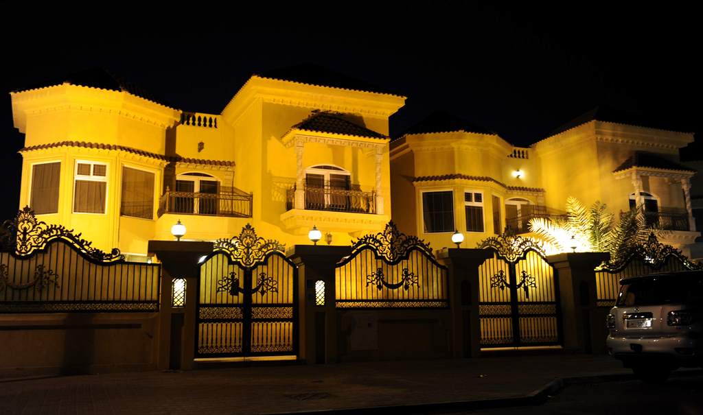 File picture of a villa in Doha used for representation 