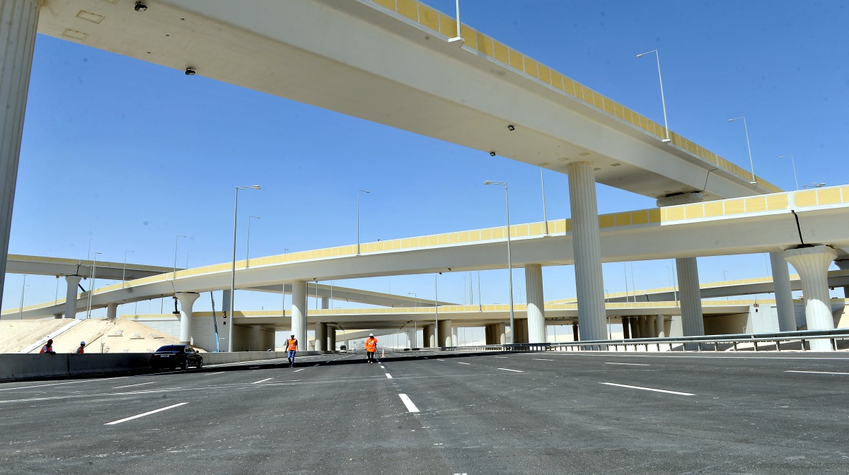 File photo of a recently inaugurated road in Doha used for representation. 