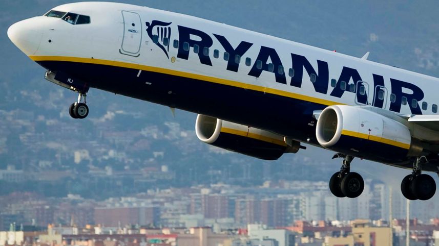 Ryanair increased by 10 percent the number of passengers flown mainly across Europe compared with 2016, the Dublin-based carrier said in a brief statement.