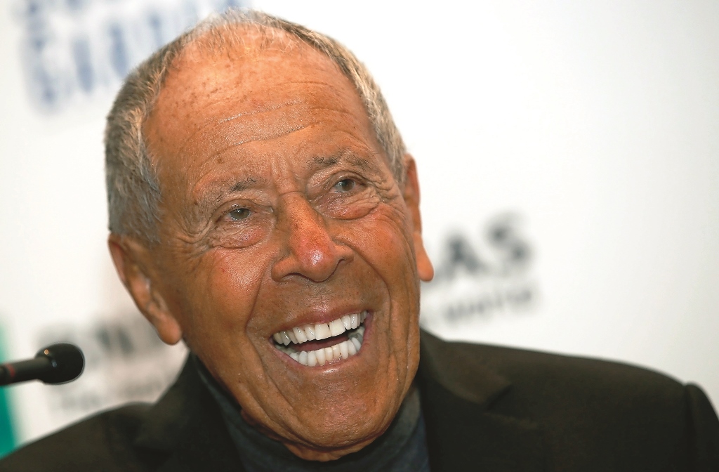 File picture of the American tennis coach Nick Bollettieri. 