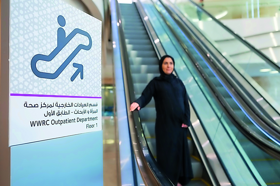The new Outpatient Department in Women’s Wellness and Research Center offers more space and services.