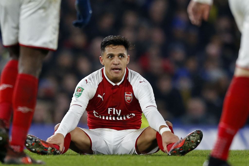 File photo of Arsenal's Chilean striker Alexis Sanchez. (AFP / Ian KINGTON)