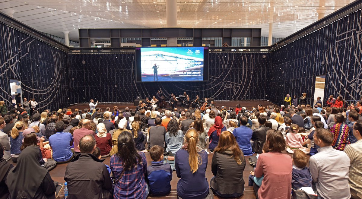 File photo of a Philharmonic concert at Qatar National Library used for representation. 