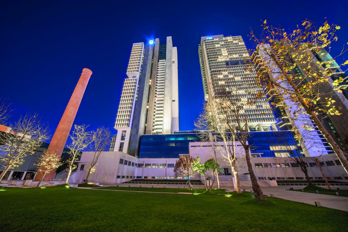 A distant view of ‘Quasar Istanbul’ project in Turkey.