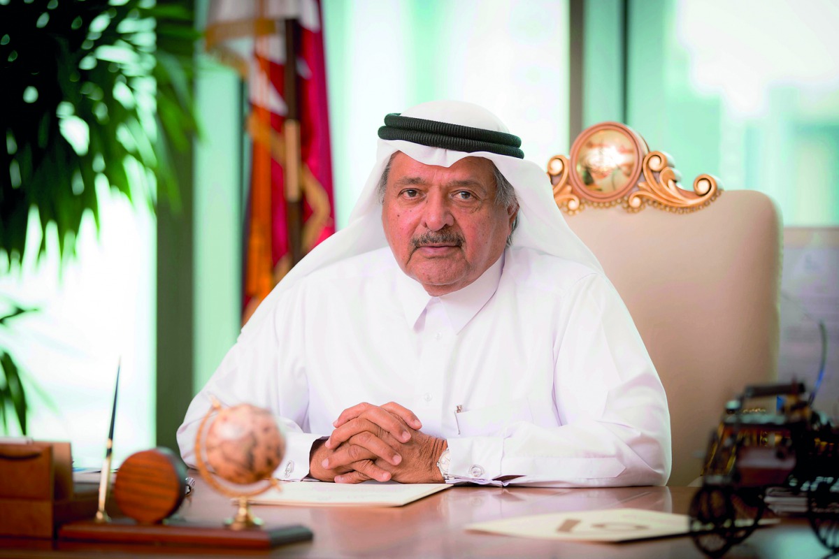 Sheikh Faisal bin Qassim Al Thani (left), Chairman of Aamal Company