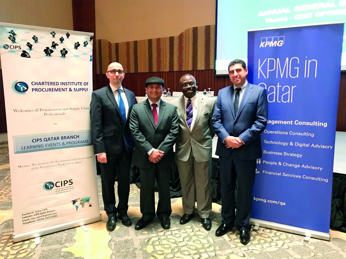 CIPS officials during the Annual General Meeting. 