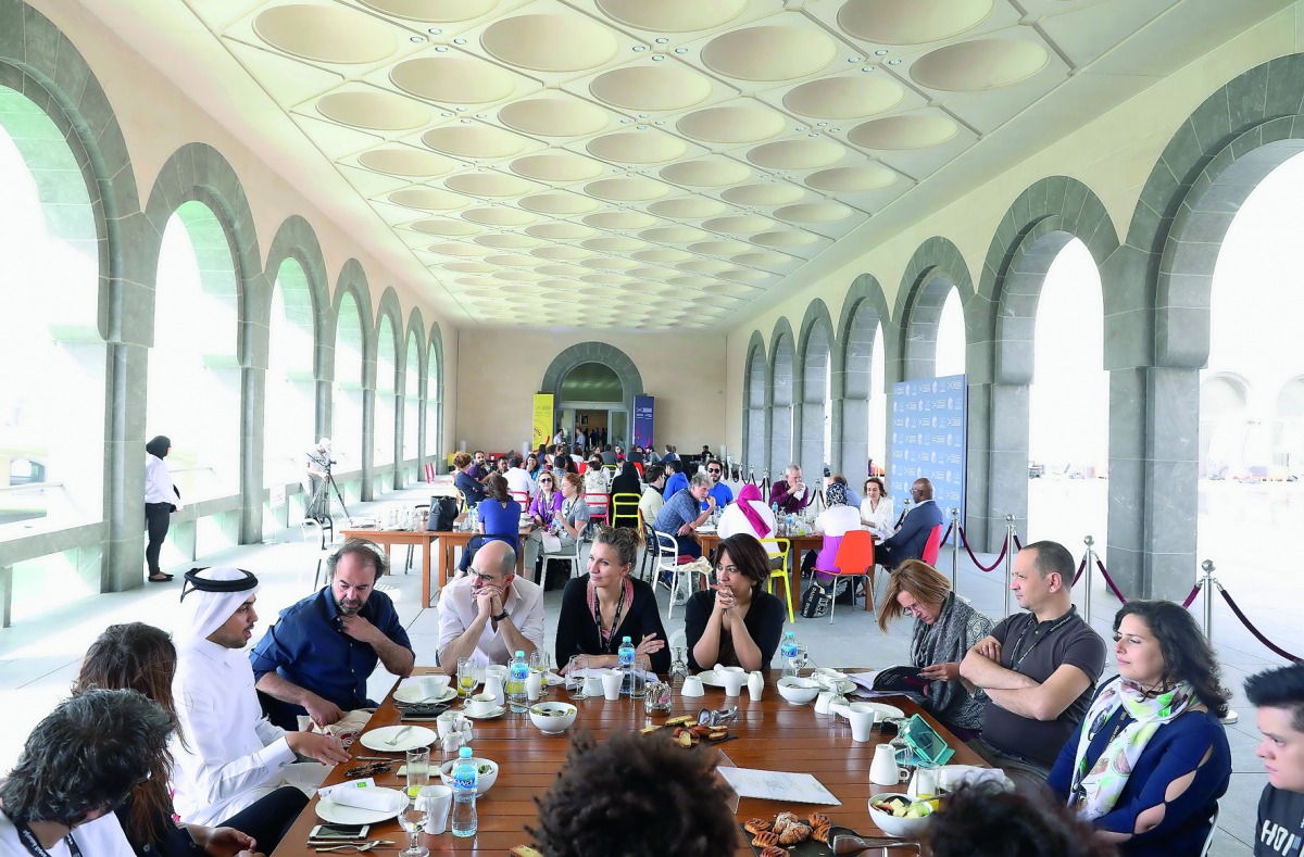 A session during the fourth Qumra, the annual industry event by the Doha Film Institute (DFI).
