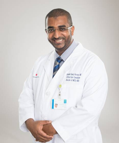 Dr. Ibrahim Fawzy Hassan, Director, Medical Intensive Care Unit