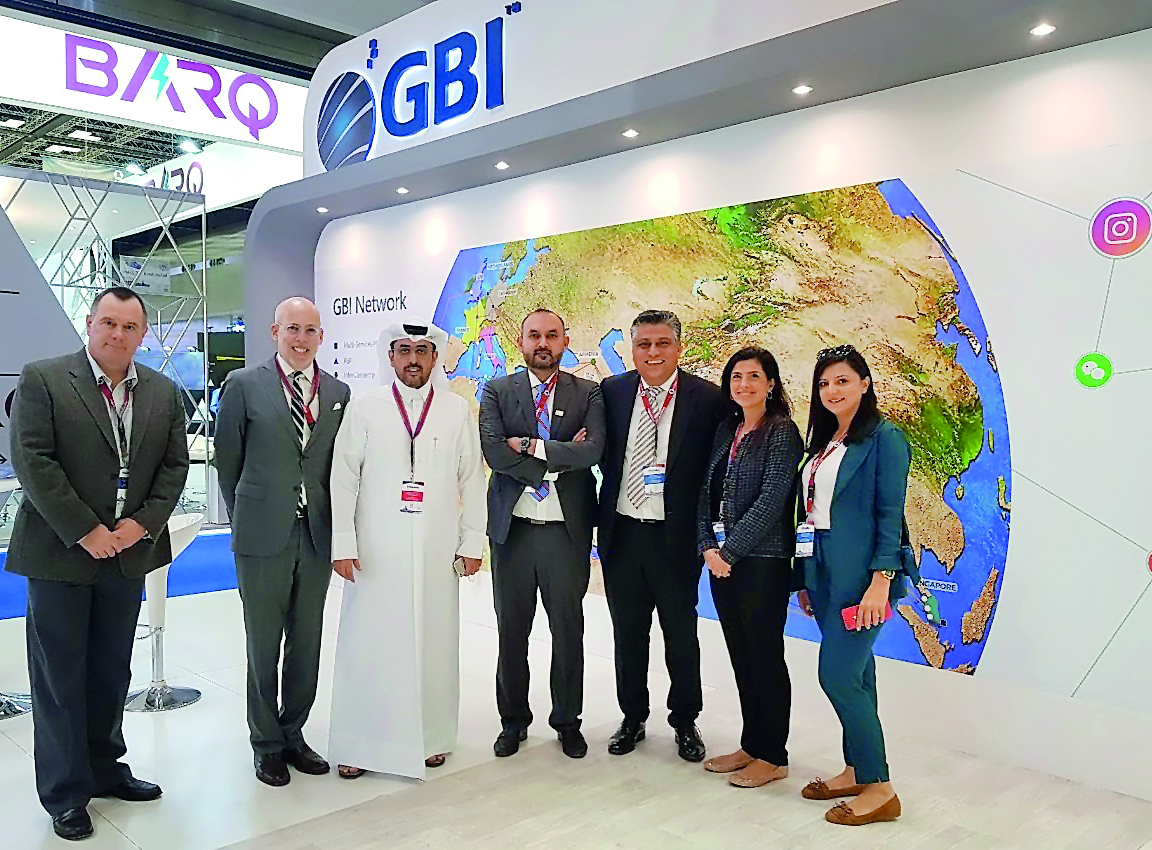The GBI team in their stall at DIMDEX 2018.