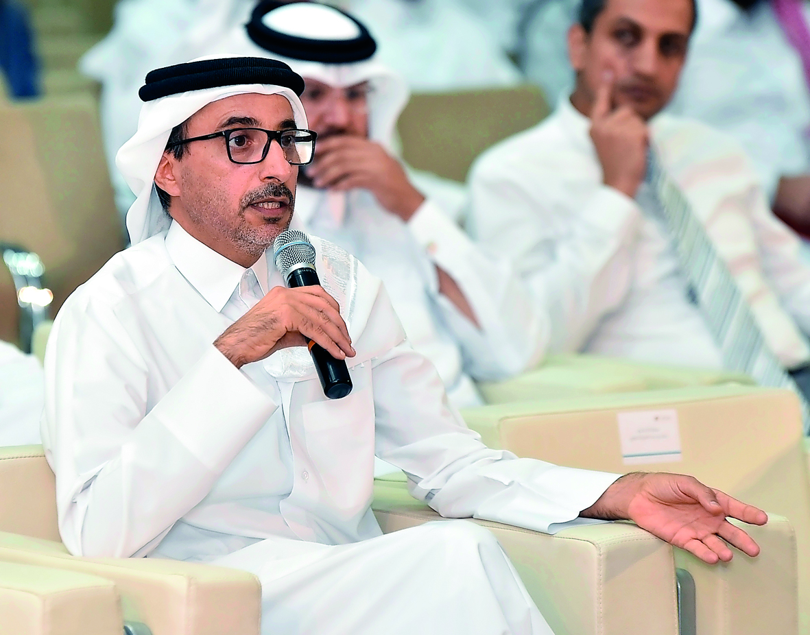 Minister of Culture and Sports H E Salah bin Ghanem Al Ali