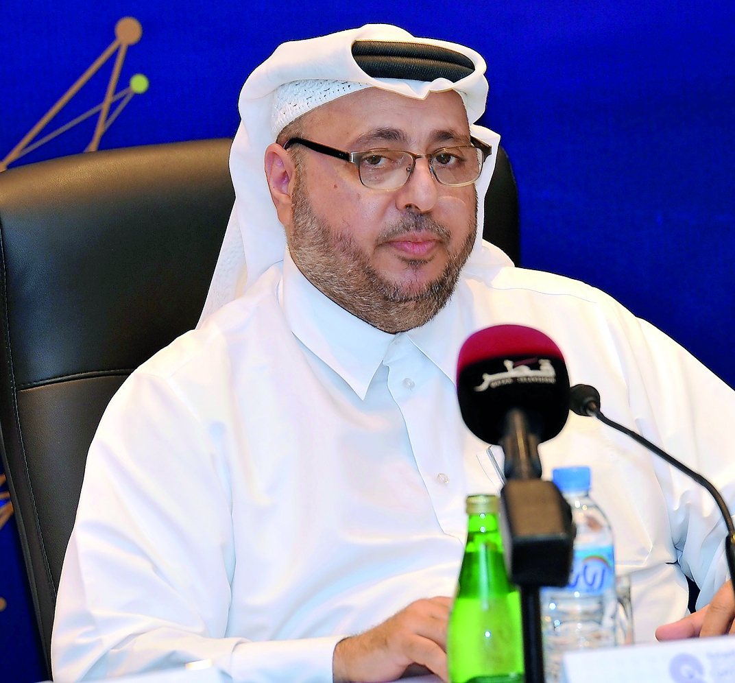 Chairman and Managing Director at Qatar General Insurance & Reinsurance Company, Sheikh Nasser bin Ali Al Thani. Pic: Kammutty VP/The Peninsula